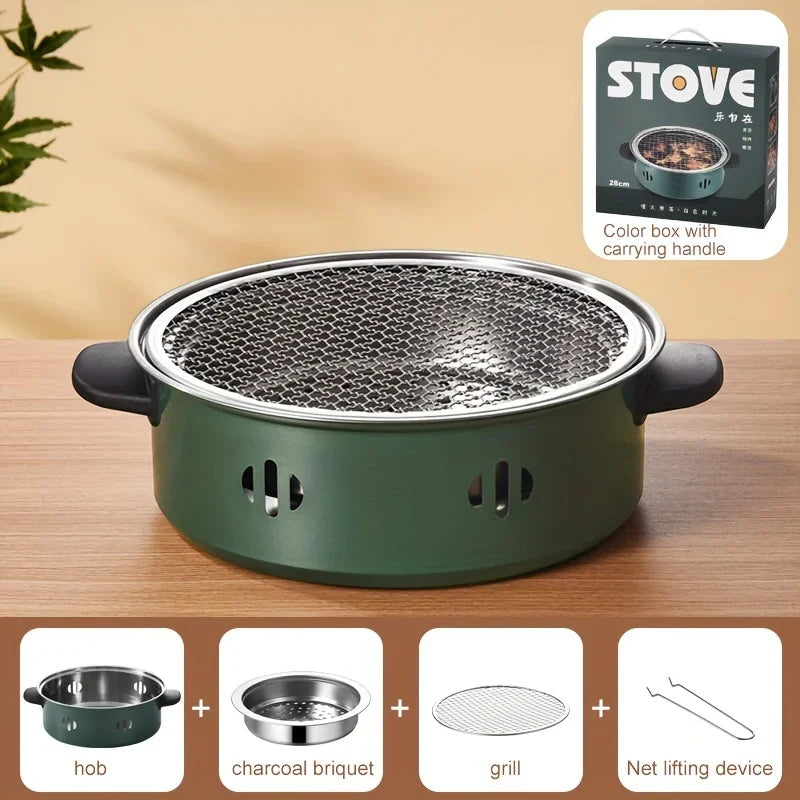 Portable Stainless Steel BBQ Stove