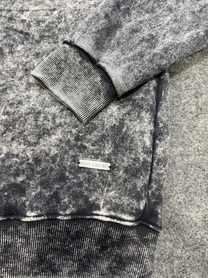 Voy Trend Vintage Wash Oversized Sweatshirt