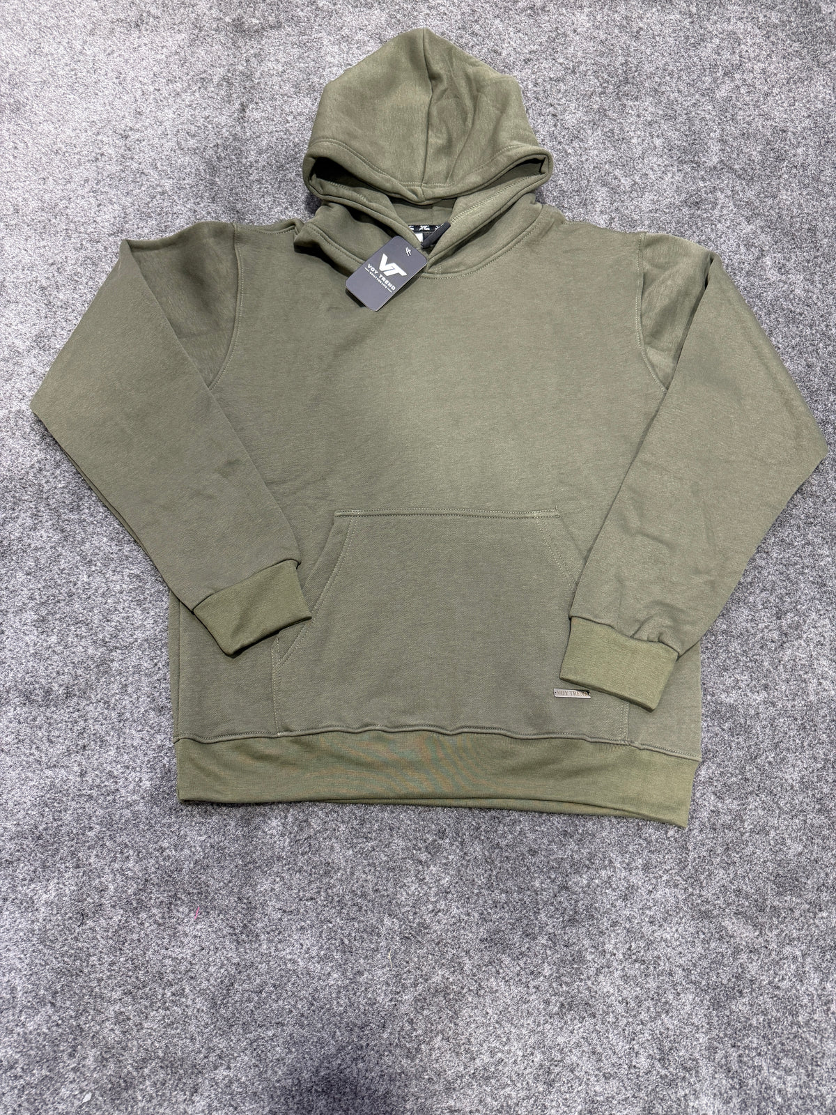 VOY TREND Premium Pullover Hoodie 100% Cotton Fleece