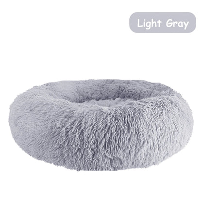 Calming Donut Bed for Dogs & Cats