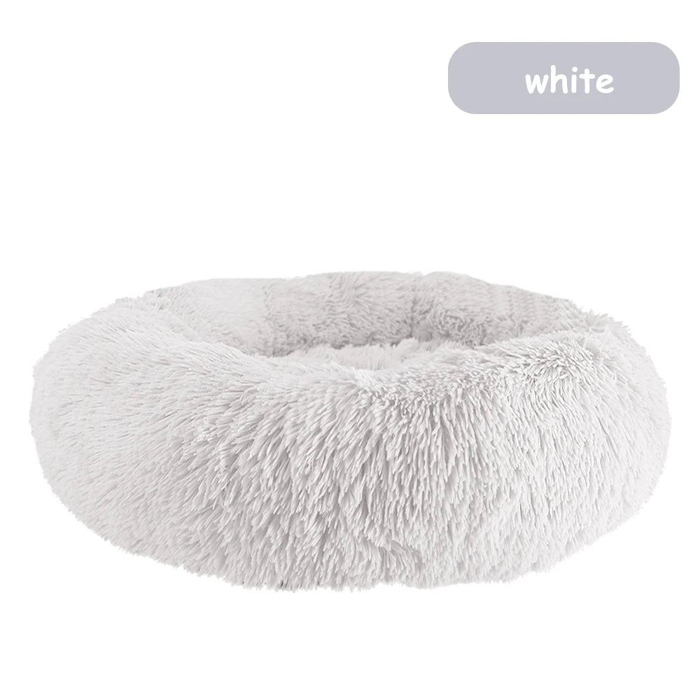 Calming Donut Bed for Dogs & Cats
