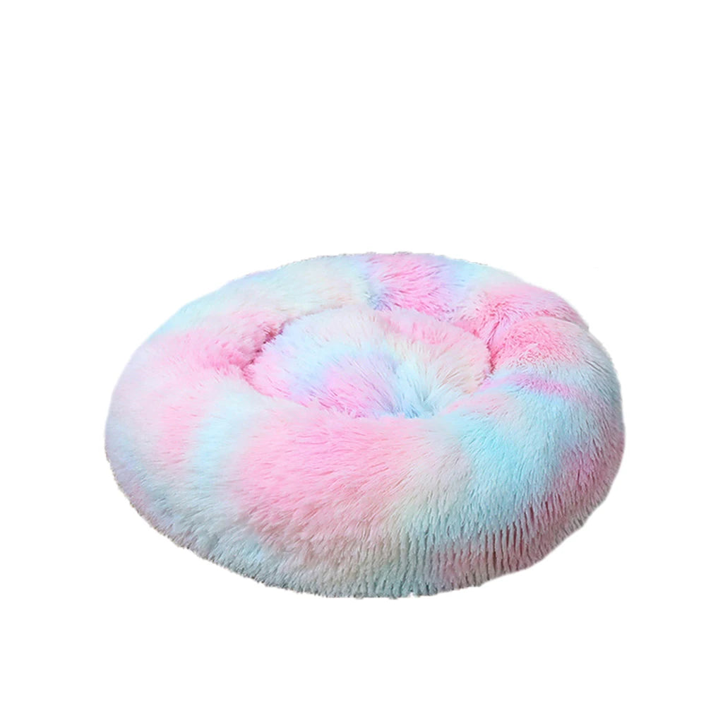 Calming Donut Bed for Dogs & Cats