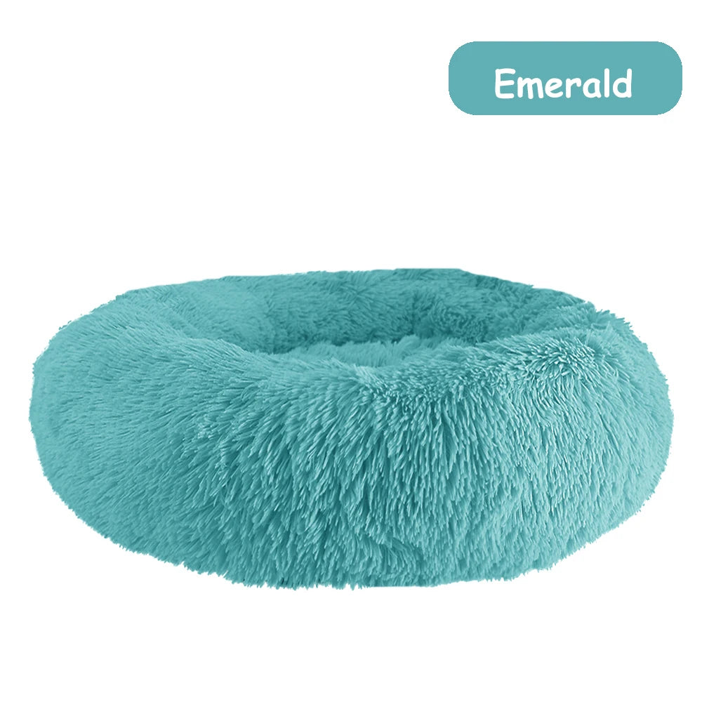 Calming Donut Bed for Dogs & Cats