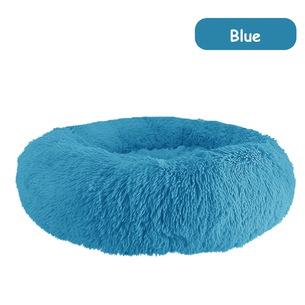 Calming Donut Bed for Dogs & Cats