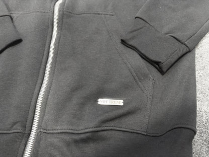 VOY TREND Zipper Hoodie – 100% Cotton Fleece | 320 GSM