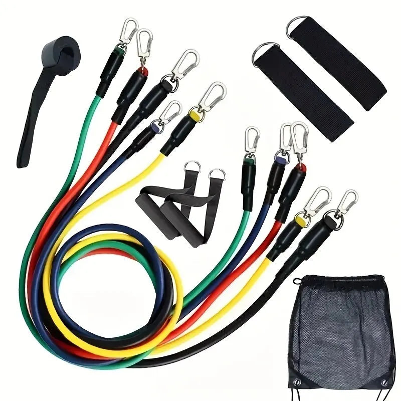 11-Piece Resistance Band Workout Set