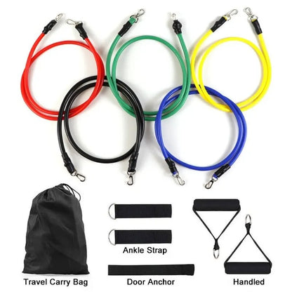 11-Piece Resistance Band Workout Set