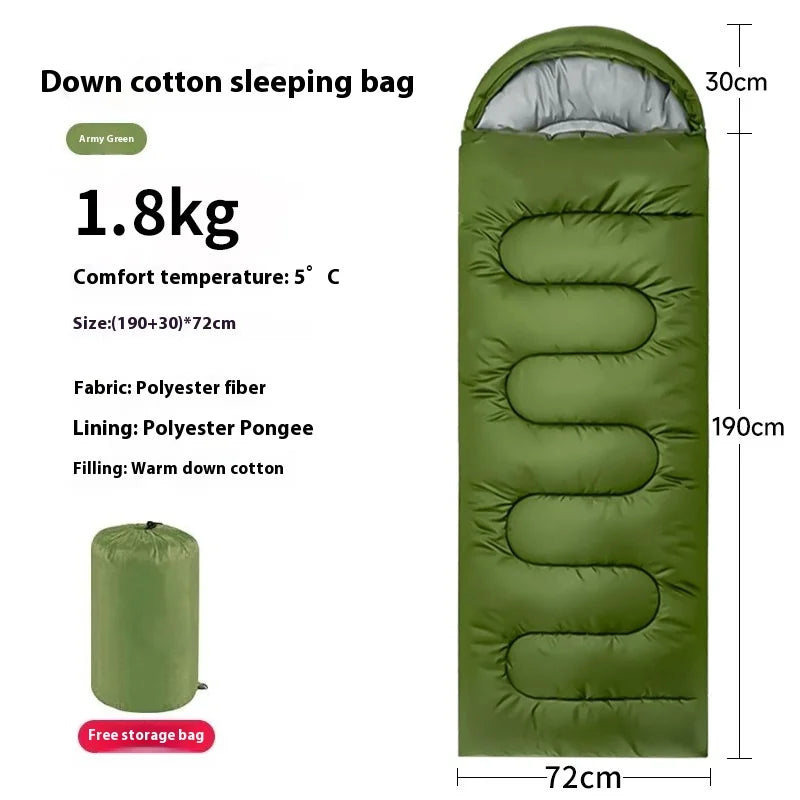 4-Season Ultralight Camping Sleeping Bag