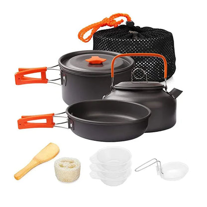 Compact Outdoor Camping Cookware Set
