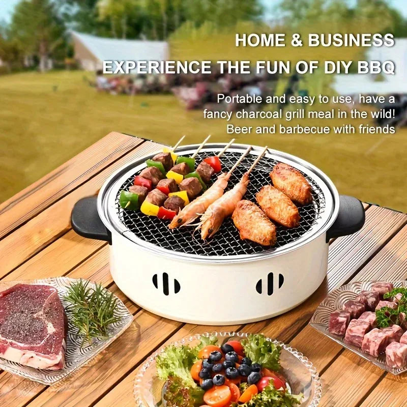 Portable Stainless Steel BBQ Stove