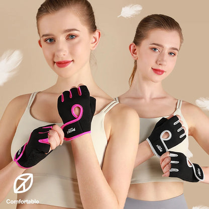 Anti-Slip Half Finger Gym Gloves