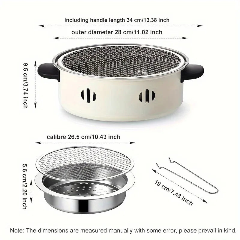 Portable Stainless Steel BBQ Stove